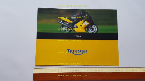 Triumph 600 2000 depliant - triumph,