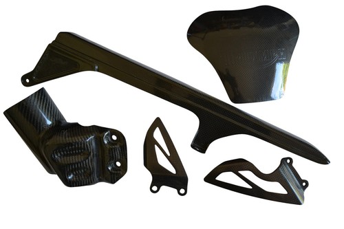 Triumph carbon parts - carbon, daytona