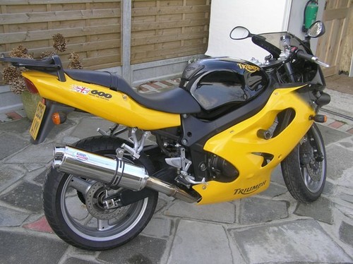 Scarico triumph tt600 - scarico, 2000